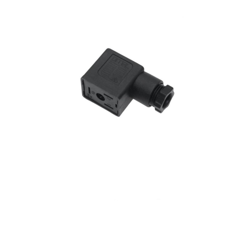 MENCOM SOLENOID VALVE CONNECTOR FORM B IND 2+G PG9 CG FW 250VAC (BK)
